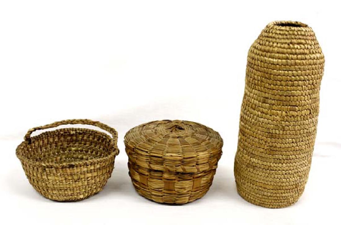 3 Native American Baskets (1 of 5)