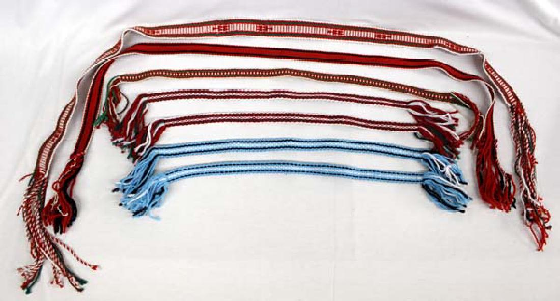 正規通販 Collection Of 7 Hopi Dance Sash Belts ベリーダンス