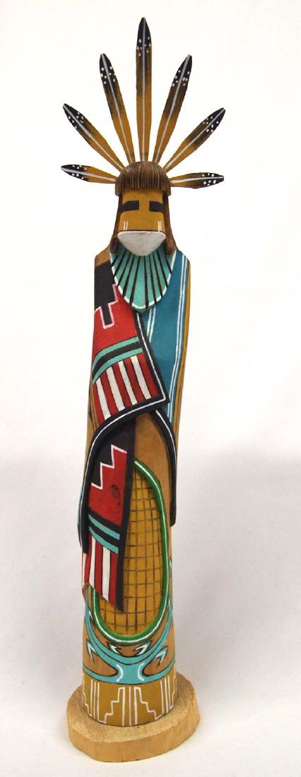 Native American Navajo Hand Carved Corn Maiden Kac (1 of 5)