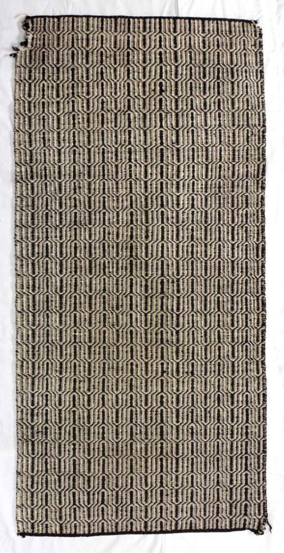1960's Navajo Woven Wool Textile Saddle Blanket (1 of 4)