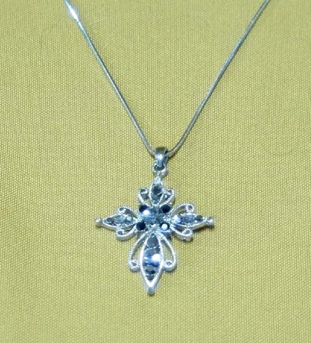 Marcasite Necklace 16in End to End SH $10: Marcasite Necklace 16in End to End SH $10