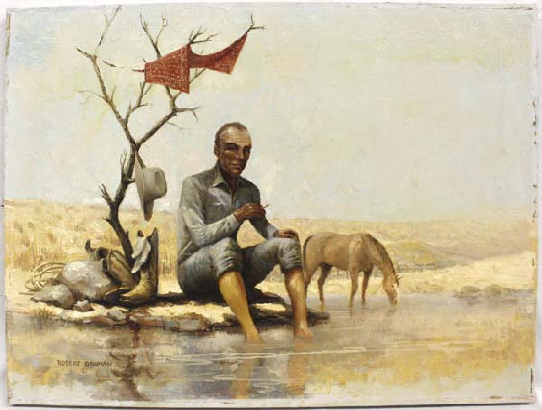 1975 Original Oil Painting by Robert Bowman (1 of 4)