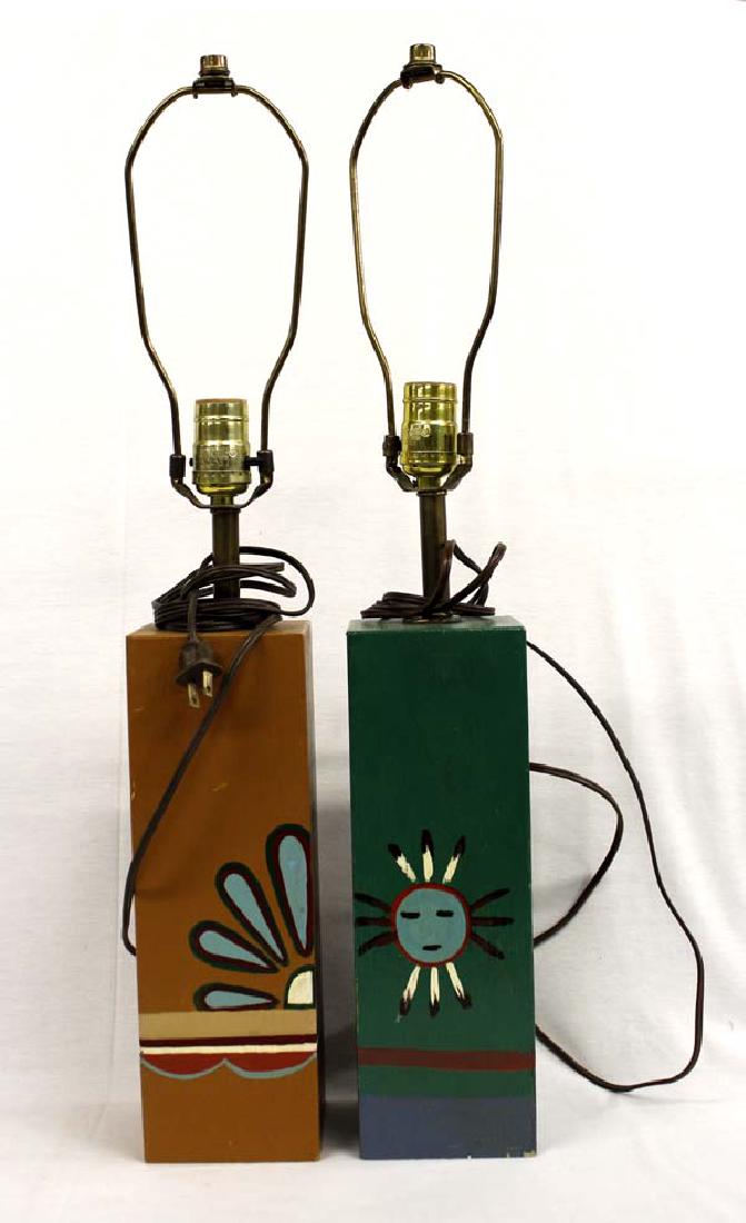 Pair of Vintage Lamps from the La Fonda Hotel (1 of 2)