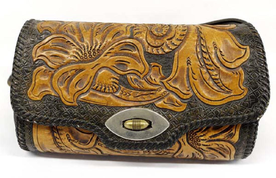 Hand Tooled Leather Purse (1 of 3)