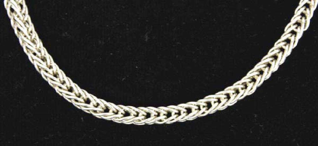 Sterlin Silver Box Chain Necklace (1 of 4)