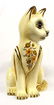 Large Mexican Tonala Paper Mache' Hand Painted Cat - 2