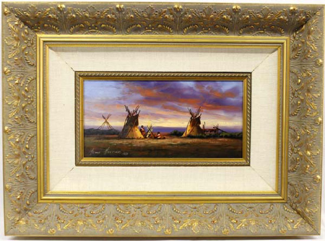 Original Framed Painting by Heinie Hartwig (1 of 3)