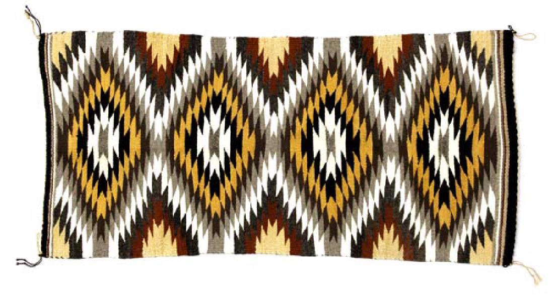 Navajo Serrated Diamond Eye Dazzler Wool Rug (1 of 2)