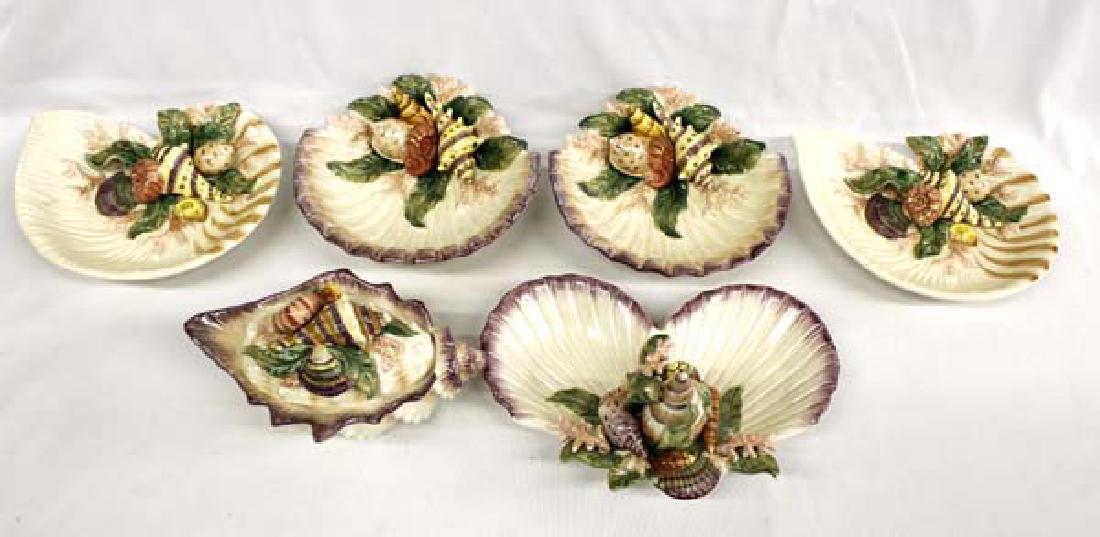 Fitz & Floyd Classics Oceana Nautilus Shell Dishes (1 of 6)