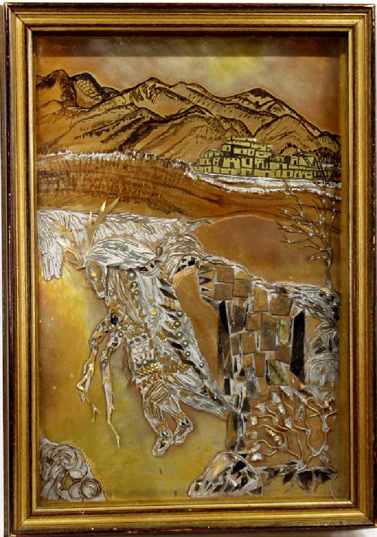 Original Deer Dancer Copper Art by Tupper Hawley (1 of 2)