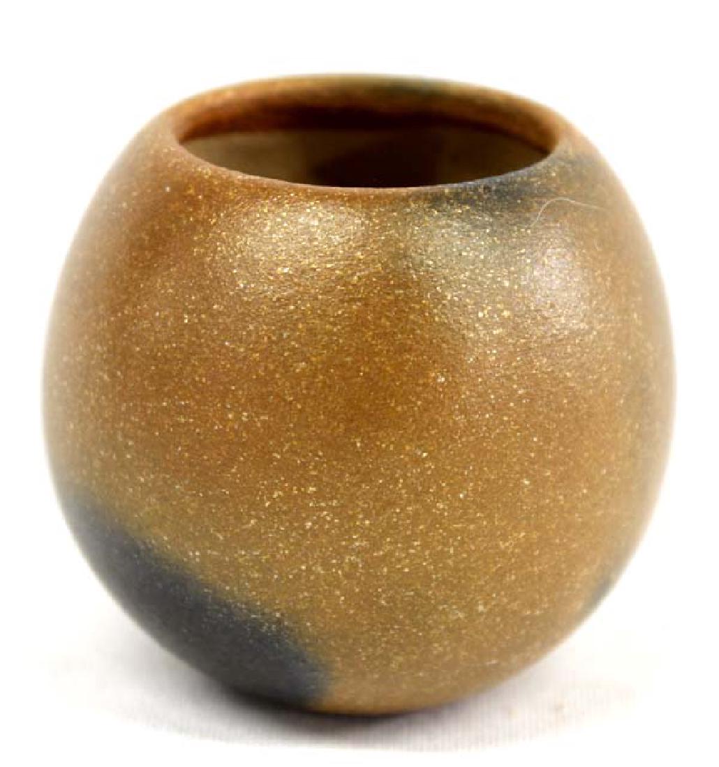 Nambe Micaceous Clay Miniature Pot by Vigil (1 of 4)