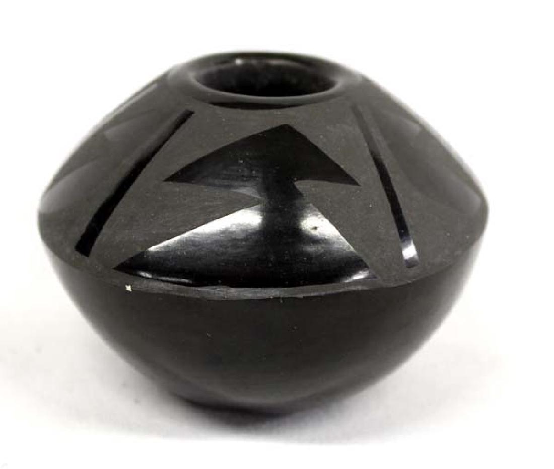 Santa Clara Pottery Jar by Santanita Suazo (1 of 4)