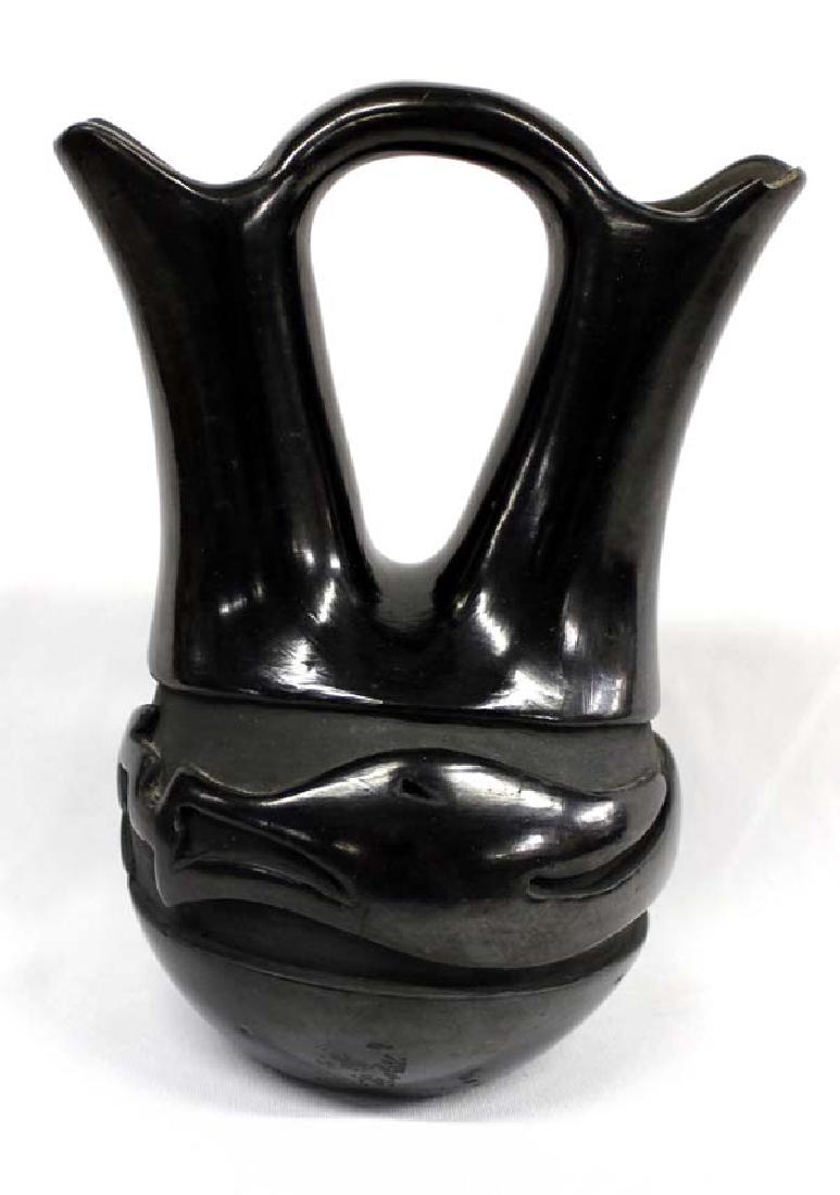 Santa Clara Pottery Wedding Vase by Mida Tafoya (1 of 3)