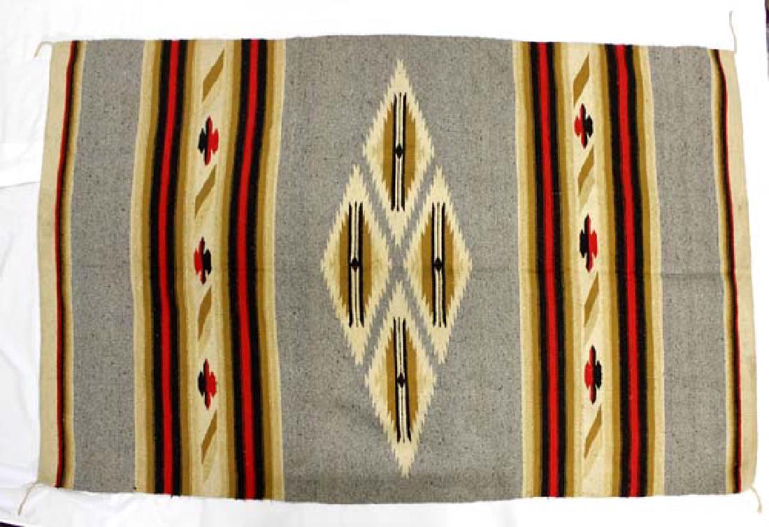 Mexican Wool Textile Rug (1 of 2)