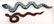 2 New Mexico Carved Wood Folk Art Snakes