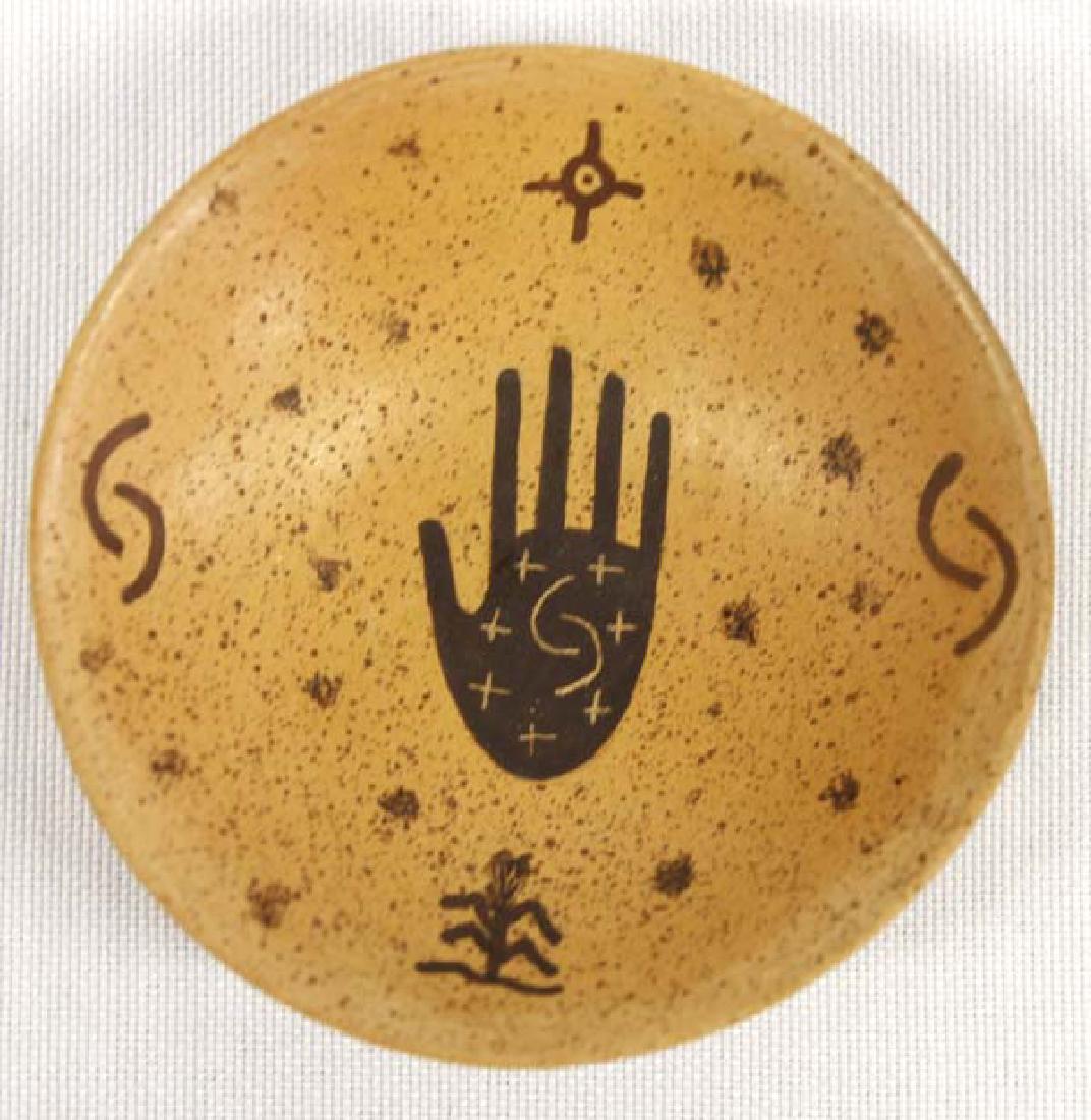 Native American Hopi Miniature Pottery Bowl (1 of 4)