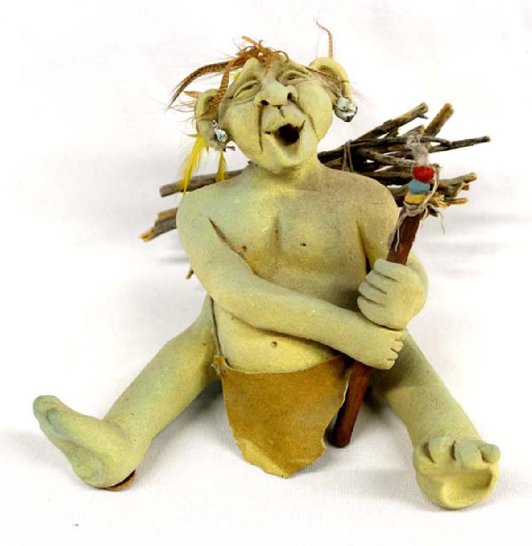 Earth Spirit Stoneware Ogre by Van (1 of 4)
