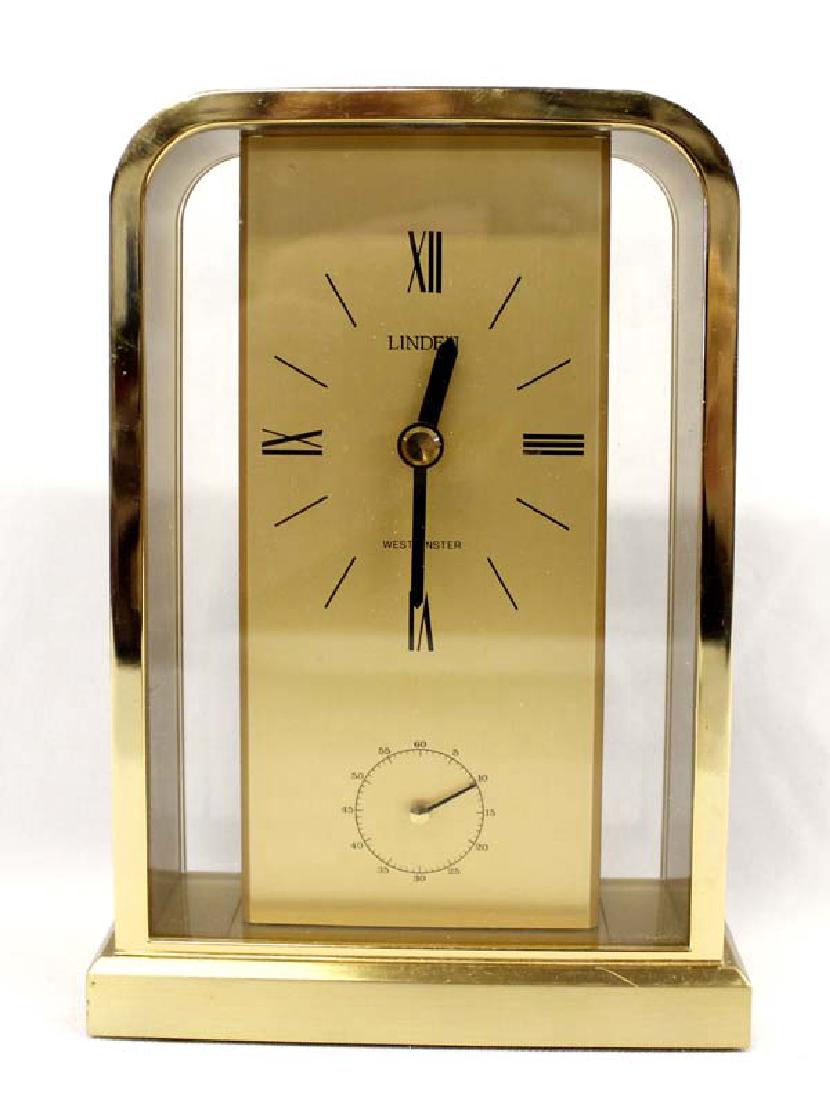 Linden Battery Operated Chiming Desk Clock (1 of 3)