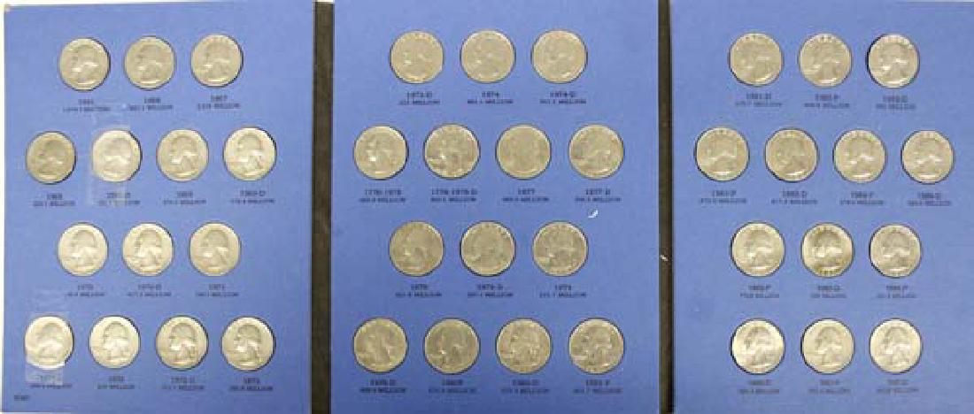 Complete 1965-1987 Washington Quarter Book (1 of 6)