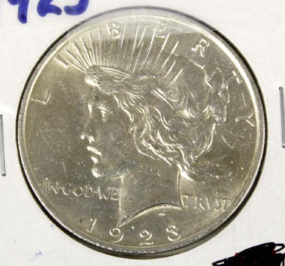 1923 Peace Silver Dollar: 1923 Peace Silver Dollar