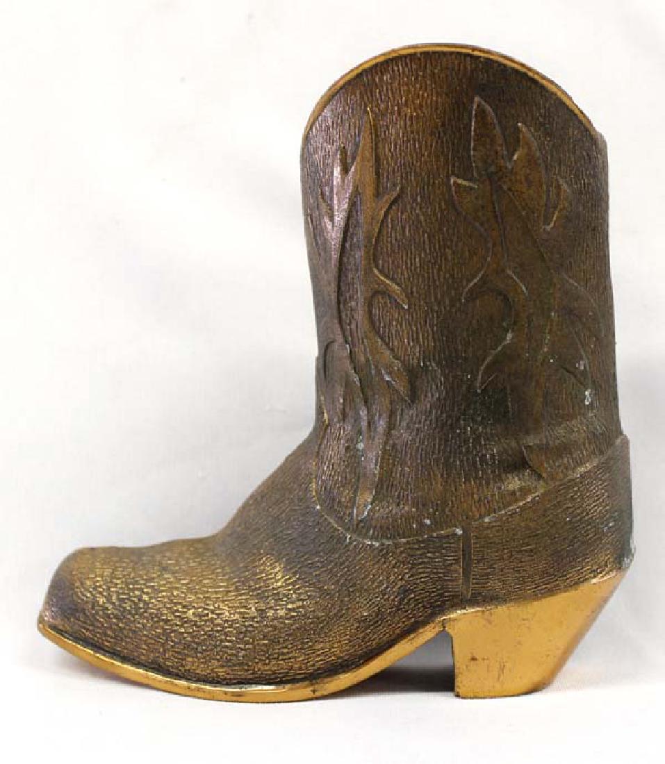 Anchor Copper Cowboy Boot Pocket Wall Vase (1 of 3)