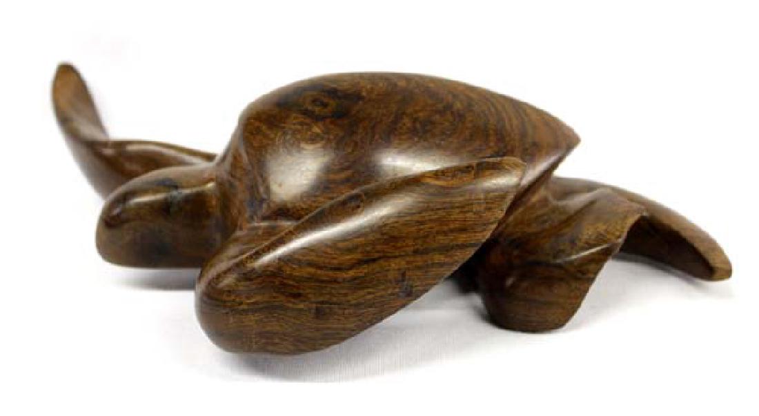 Mexican Carved Wood Sea Turtle by Armando Torres (1 of 3)