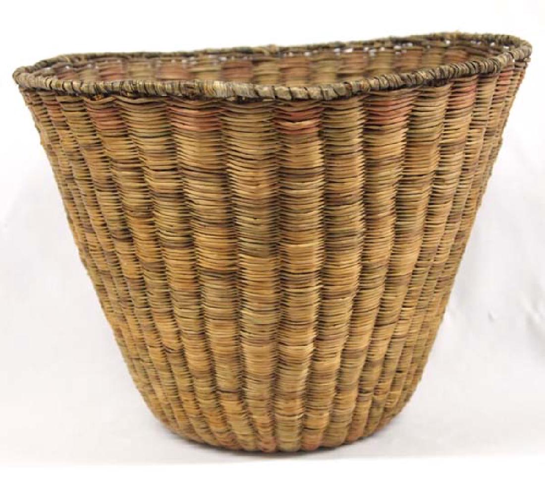 Large Antique Hopi 3-Toned Basket (1 of 3)