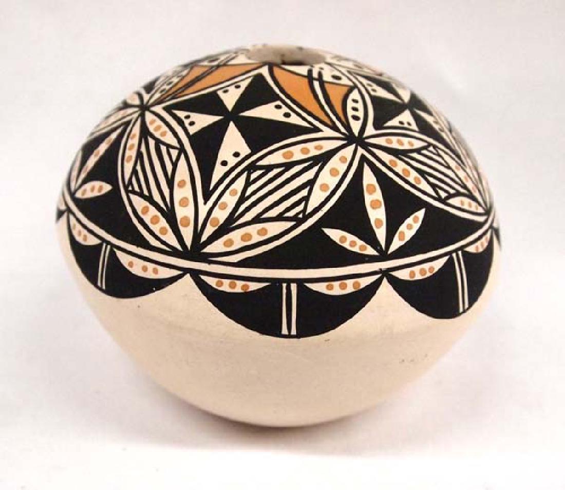 Acoma Polychrome Pottery Seed Jar by Y. Trujillo (1 of 3)