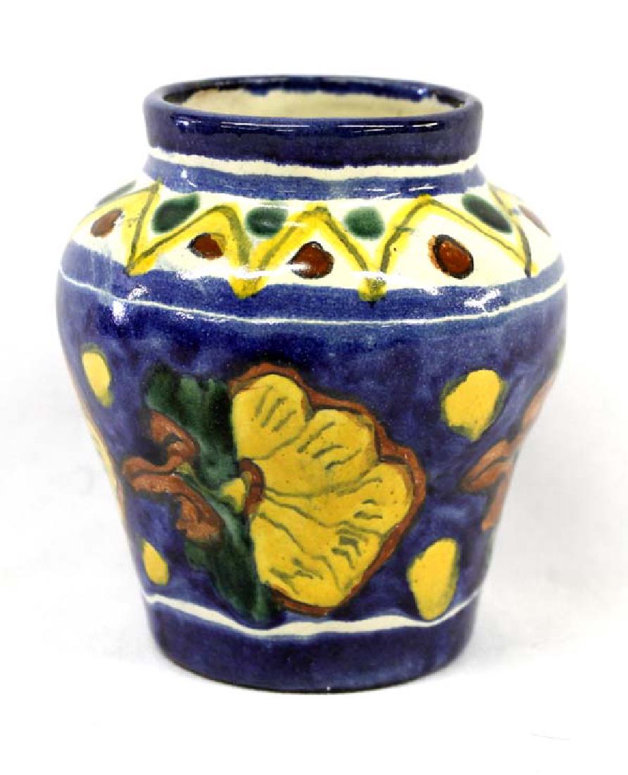 Vintage Mexican Amora Talavera Pottery Vase Jul 08 2017