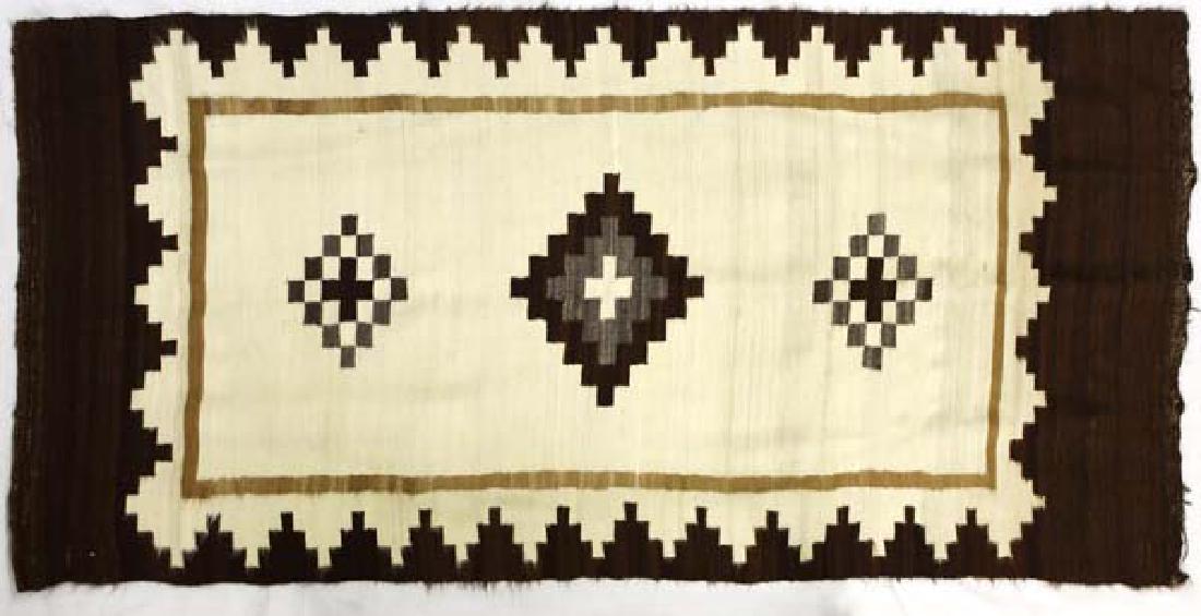 Vintage Navajo Wool Textile Wall Hanging Rug (1 of 3)