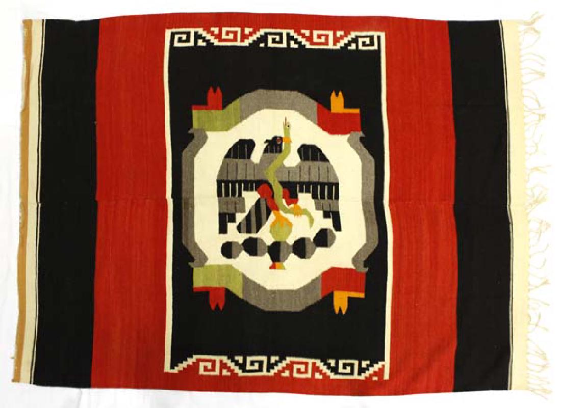 Vintage Mexican Wool Textile (1 of 2)