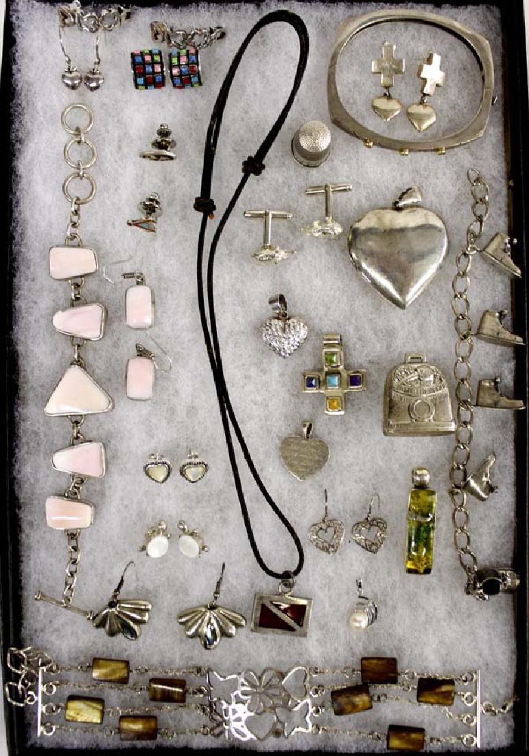 Collection of Jewelry: Mostly Sterling Silver (1 of 4)