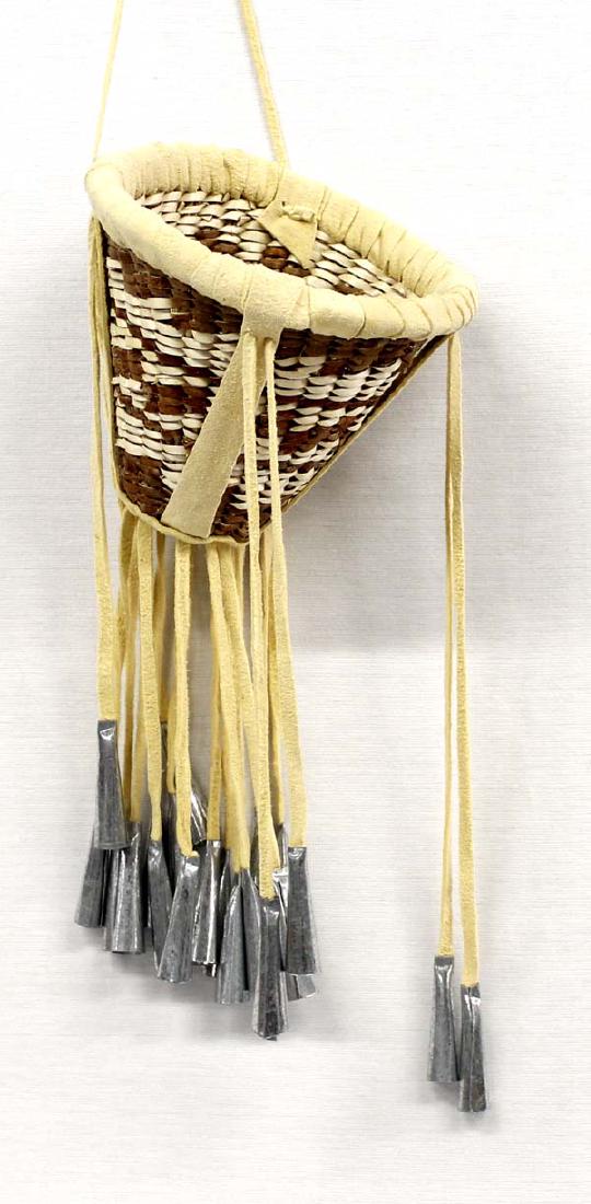 Small Native American Apache Burden Basket (1 of 4)