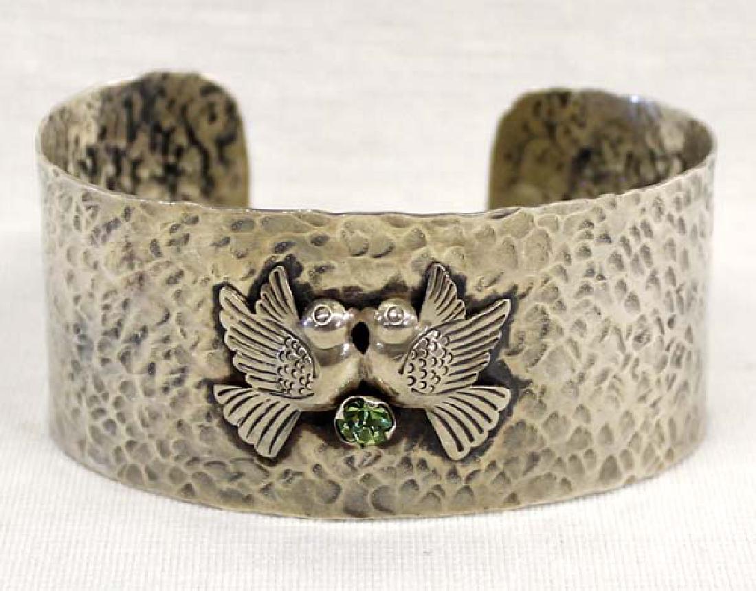 Vintage Sterling Silver Bird Bracelet (1 of 4)