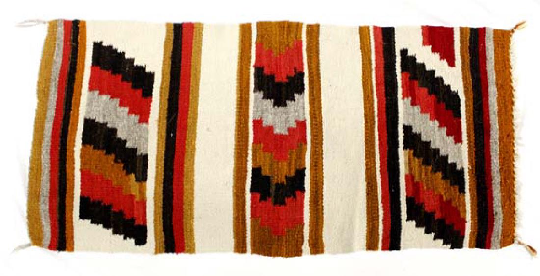 Vintage Native American Navajo Wool Textile Rug (1 of 3)