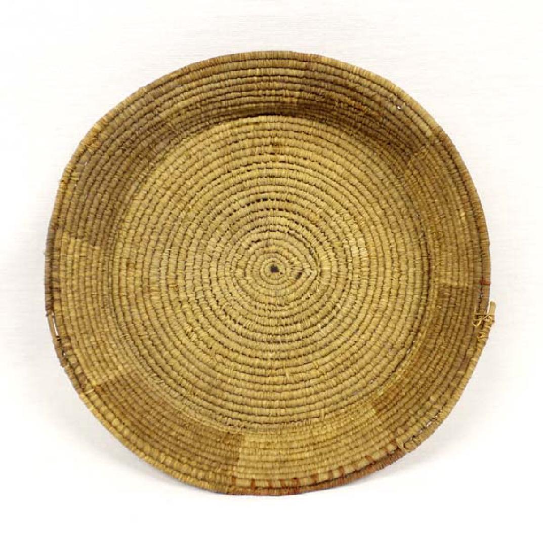 Vintage Ethnic Shallow Basket (1 of 3)