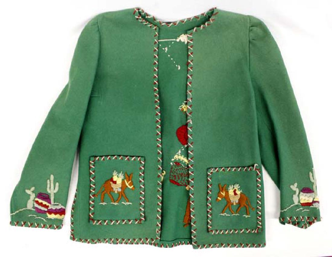 Traditional Vintage Mexican Embroidered Jacket (1 of 4)