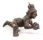 Very Heavy Brass Baby Krishna Statue