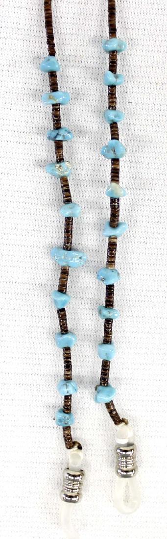 Santo Domingo Shell Heishi Eyeglass Holder, Coriz (1 of 3)