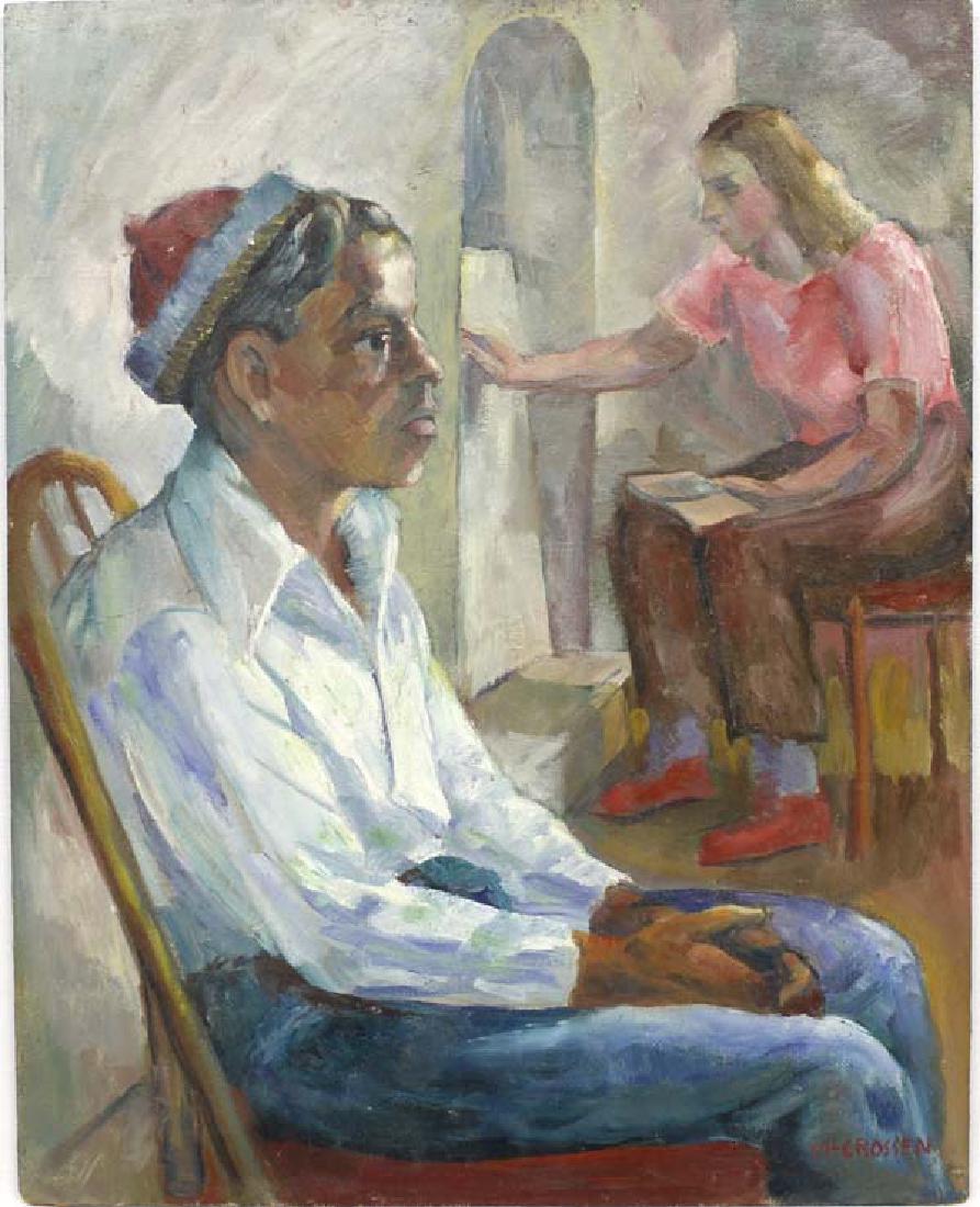 Original Preston McCrossen Painting on Board (1 of 2)