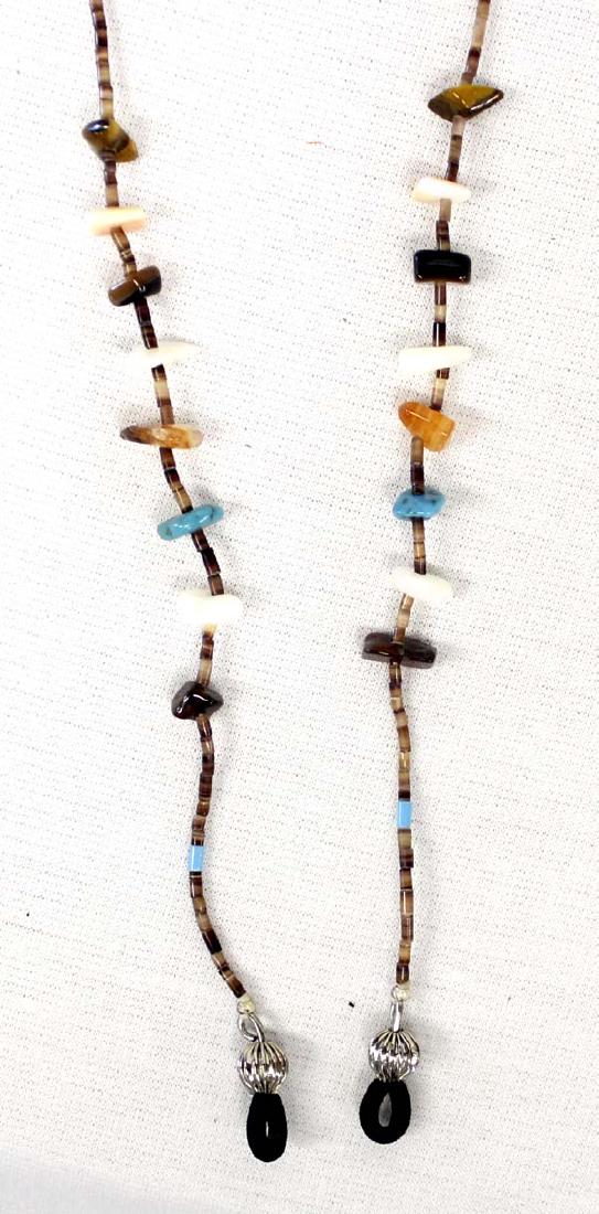 Santo Domingo Shell Heishi Eyeglass Holder, Coriz (1 of 3)