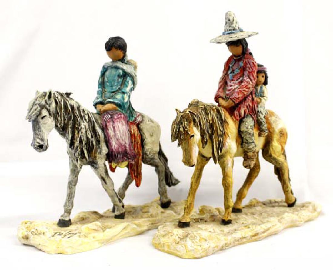 2 Goebel DeGrazia Cast Resin Statues (1 of 5)