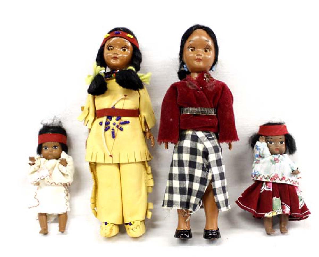 4 Native American Dolls (1 of 3)