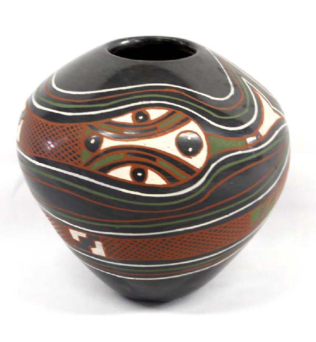 Mata Ortiz Polychrome Jar by Eusibio Sandoval (1 of 5)