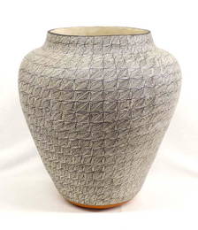 Huge Native American Acoma Eye Dazzler Olla