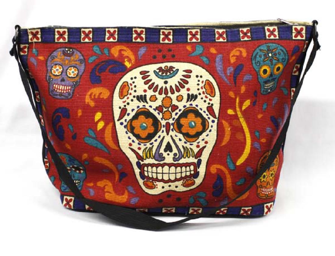New Cloth Day of the Dead Market Bag (1 of 3)