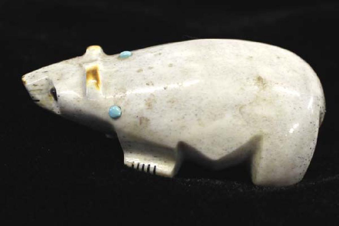 Zuni Carved Antler Bear Fetish (1 of 3)