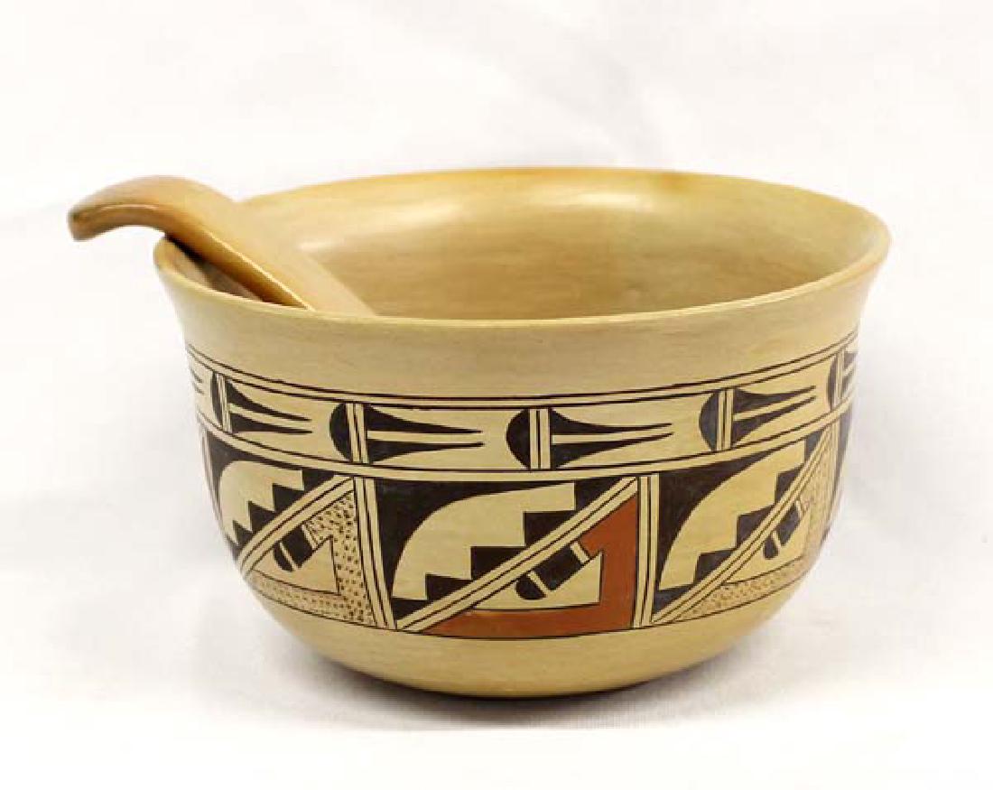 Hopi Pottery Bowl with Ladle by Ramona Ami (1 of 6)