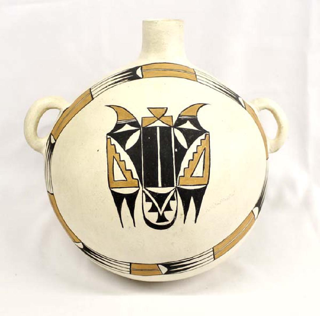 Large Native American Acoma Pottery Canteen (1 of 5)