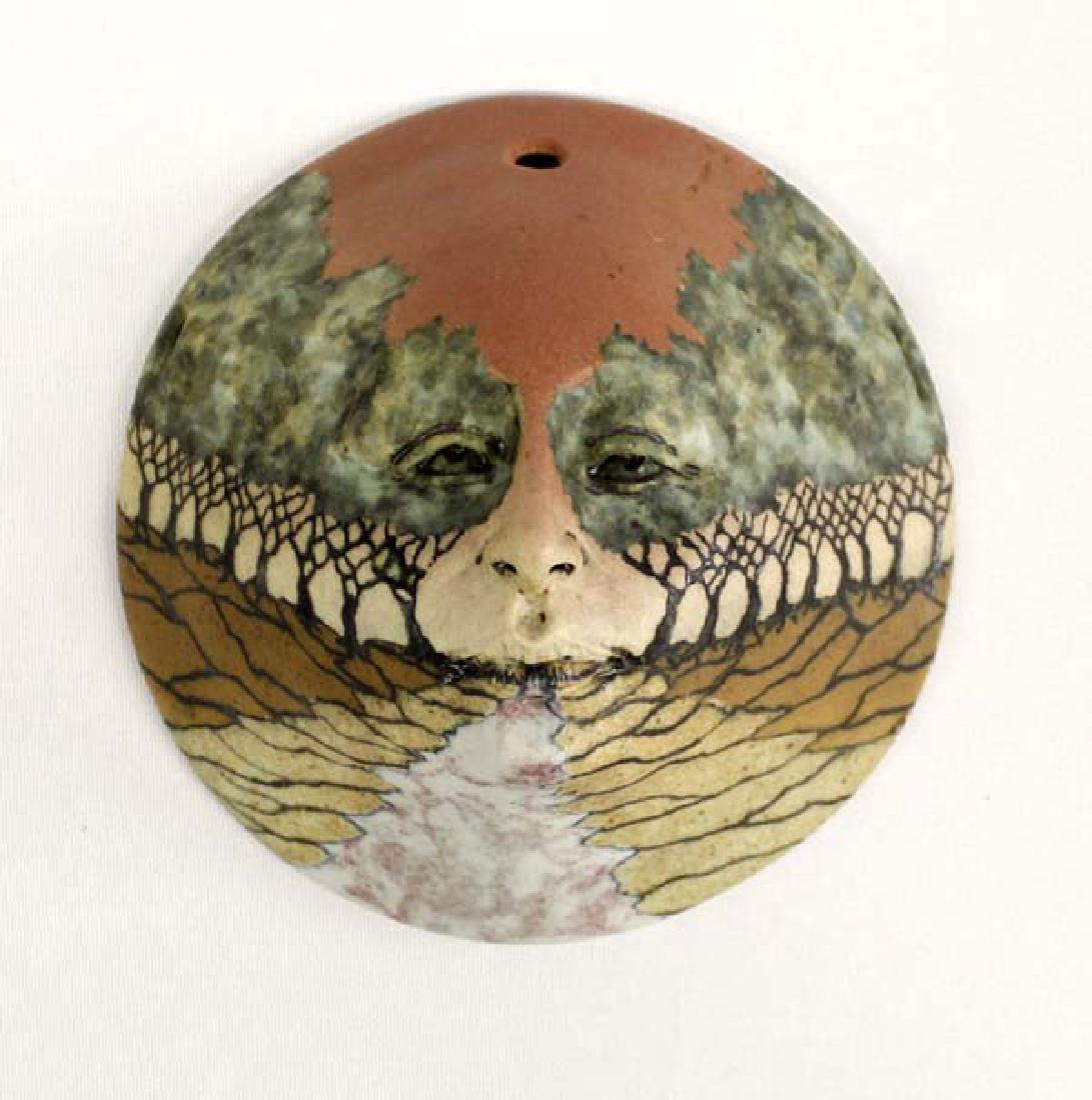 2001 Michael Barnes Ceramic Mask (1 of 3)